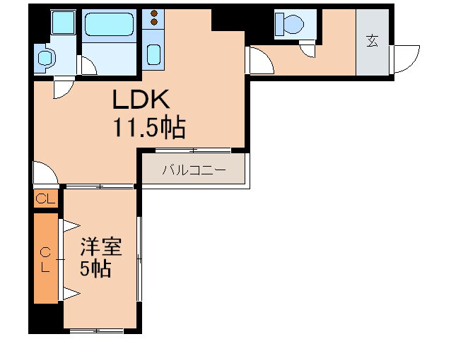 グレイス新栄の物件間取画像