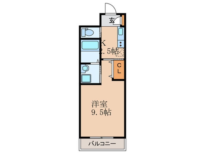 ラ・プラース古出来の物件間取画像