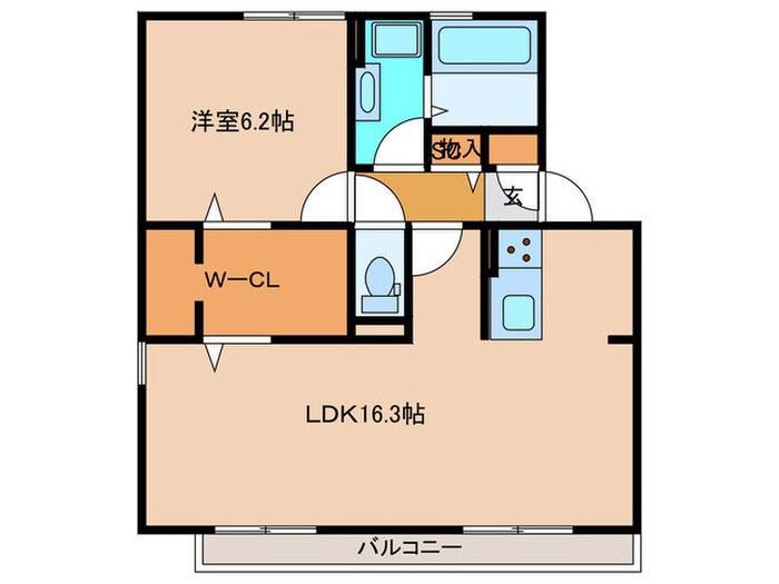 Ｆｌｏｒａの物件間取画像