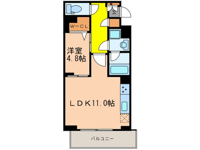 ＩＥ新栄の物件間取画像