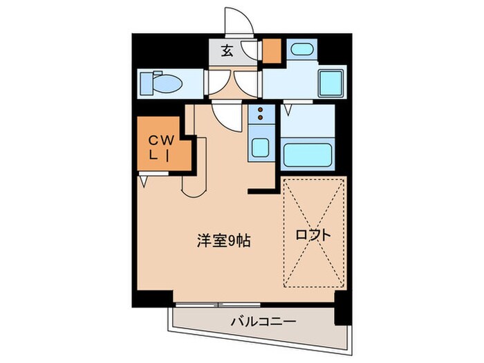 エステシア名駅（1003）の物件間取画像