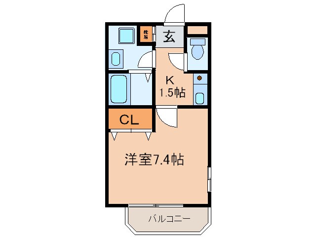 ヴィラ　アウロ－ラの物件間取画像