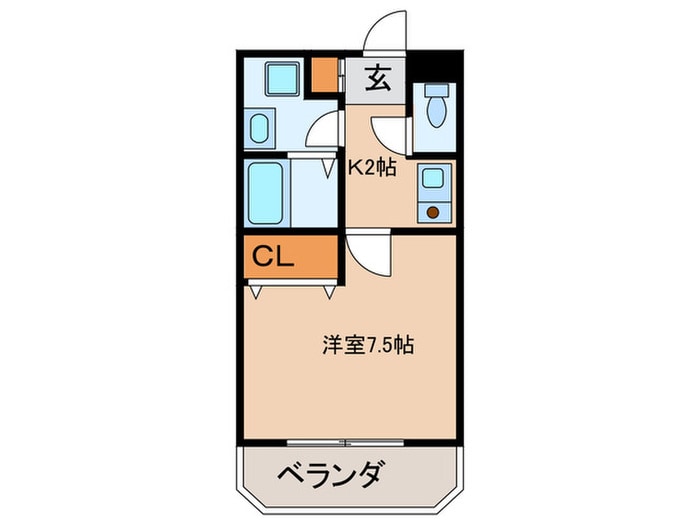 ヴィラ　アウロ－ラの物件間取画像