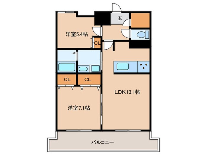 仮）中村区大門町マンションの物件間取画像
