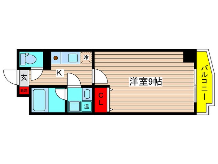 メゾンアルモニーの物件間取画像