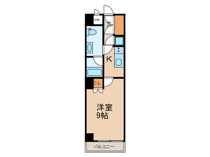 スクエア名駅南の物件間取画像