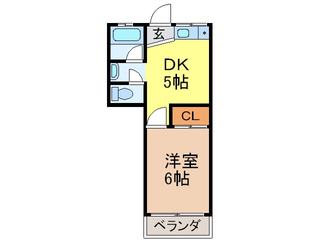 サンシティ南明の物件間取画像