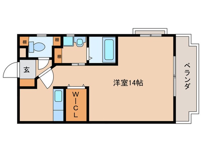 金龍コ－ポ中村の物件間取画像