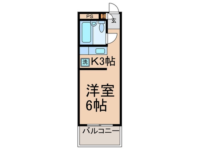 レジデンス茶屋ｹ坂の物件間取画像