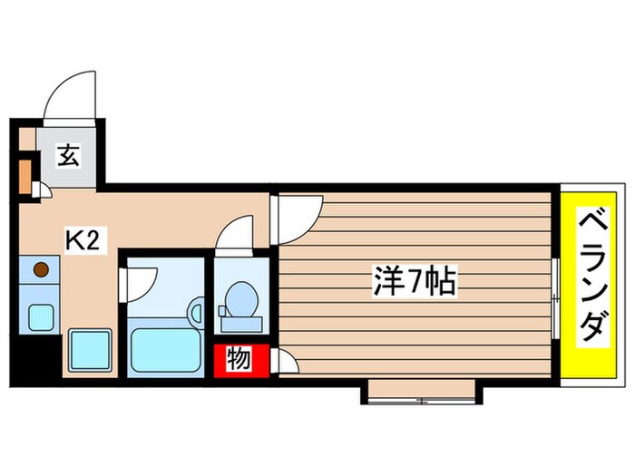 ＰＲＯＸＹＳＱＵＡＲＥ植田西の物件間取画像