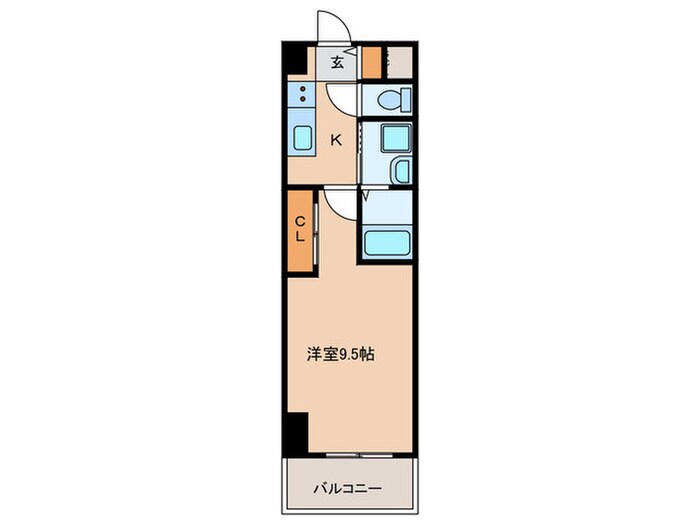 フォルティス今池の物件間取画像