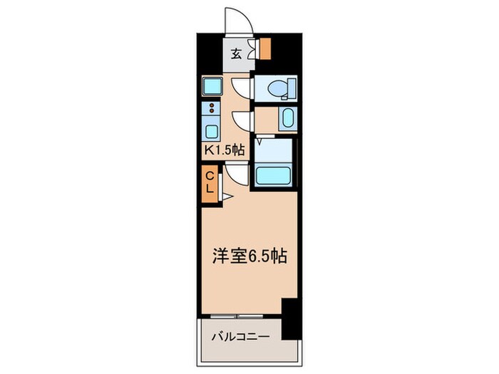 プレサンスＴＨＥ新栄の物件間取画像