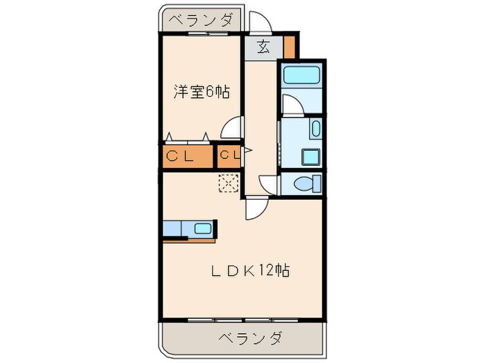 フォンテ－ヌ峯Ⅱの物件間取画像