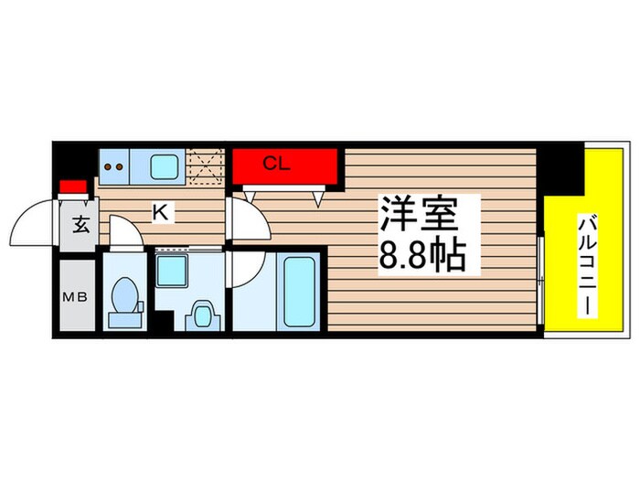 エスペランサ上前津の物件間取画像