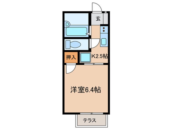 グランドール佐久間の物件間取画像