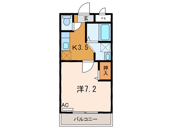 エクステージの物件間取画像