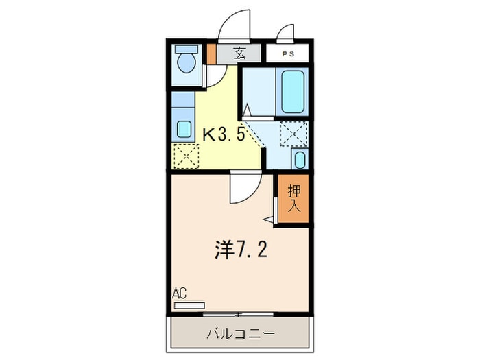 エクステージの物件間取画像