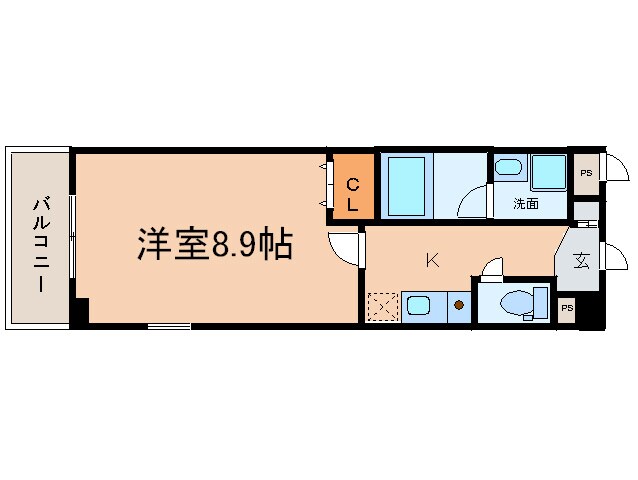 カーサ千種Ｂの物件間取画像