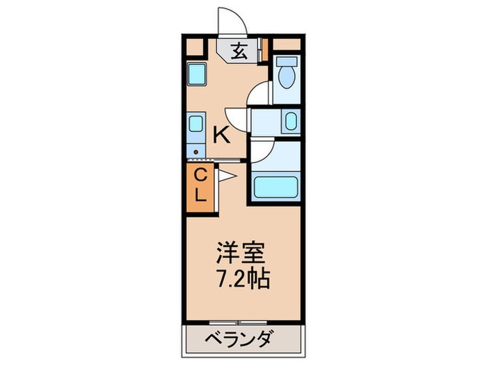 ヨシキビルの物件間取画像