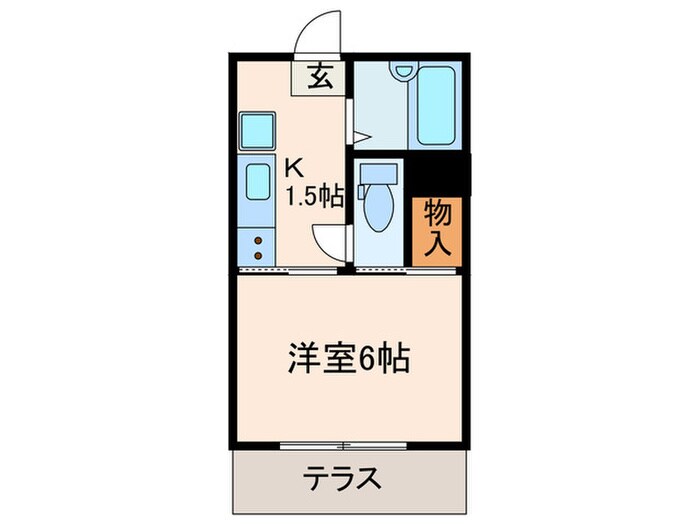 ニュ－高貴の物件間取画像