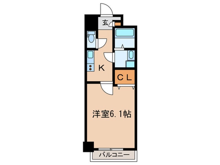 スカイホースの物件間取画像