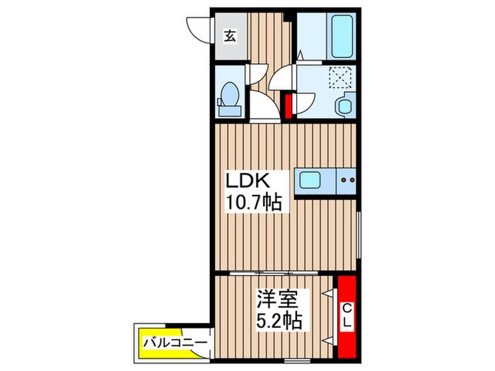 Oliviaの物件間取画像