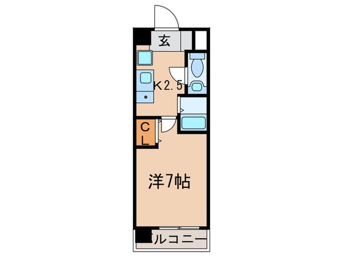 パークフラッツ金山の物件間取画像