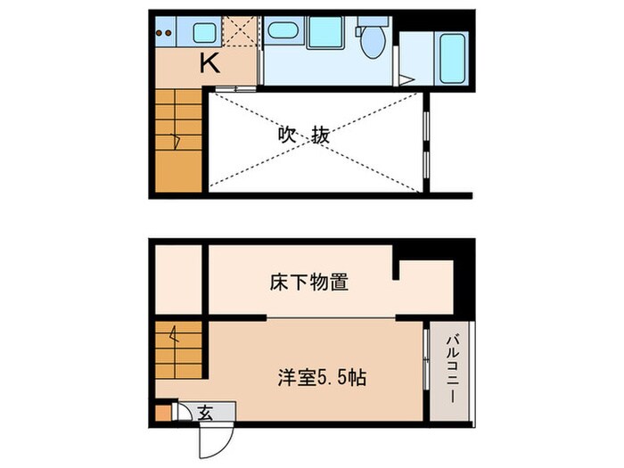 物件間取画像