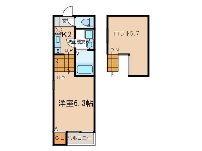 グランハイム車道の物件間取画像