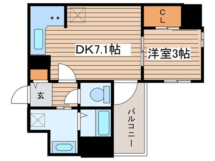 ザ・レジデンスパーク栄の物件間取画像