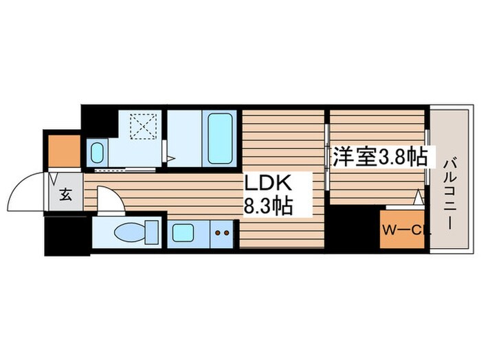 ザ・レジデンスパーク栄の物件間取画像