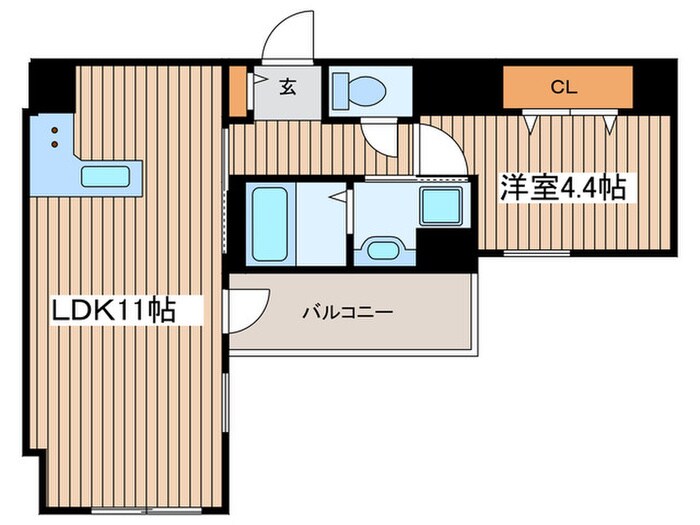 ザ・レジデンスパーク栄の物件間取画像