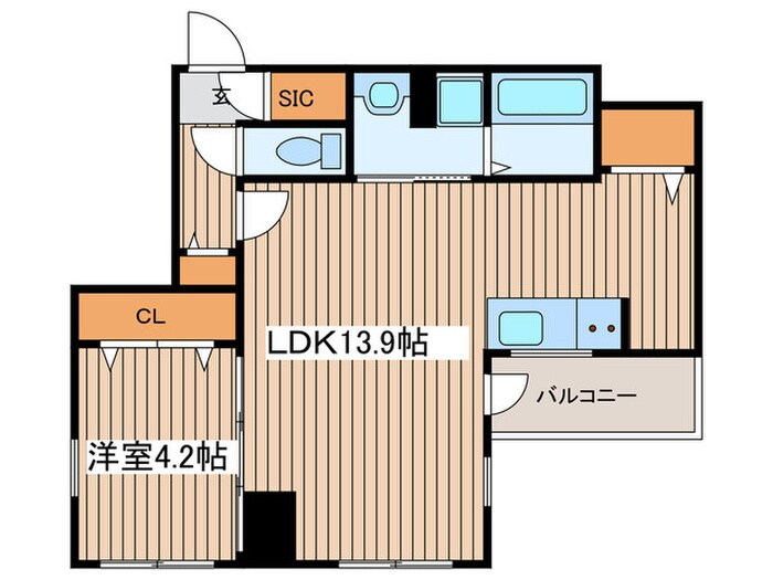 ザ・レジデンスパーク栄の物件間取画像