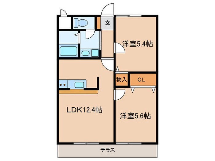 ガーディアン扶桑の物件間取画像