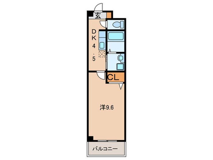 リバ－ジュＡの物件間取画像