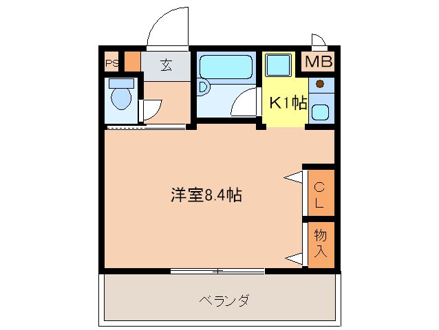 Ａｐｔ浄心の物件間取画像