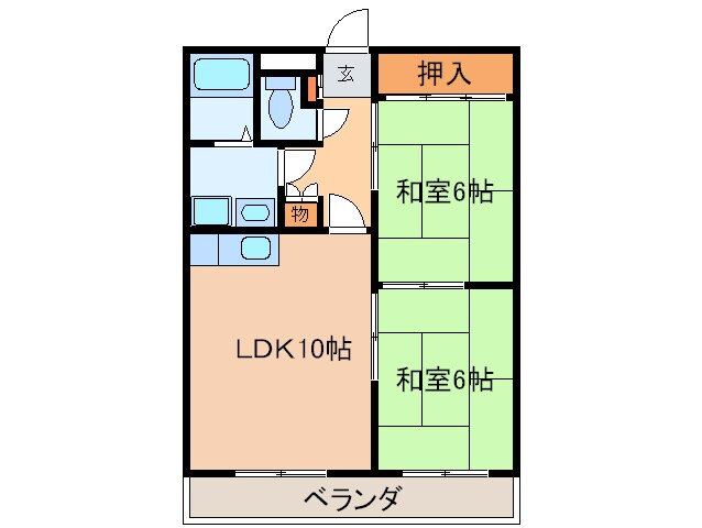 メゾン豊田の物件間取画像