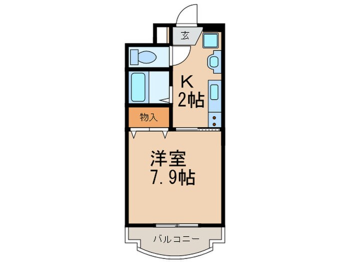 第二ニﾕー高貴の物件間取画像