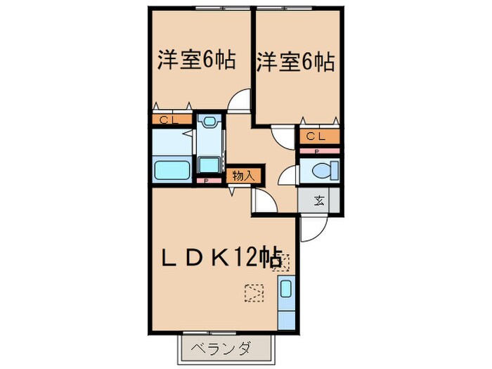 プレストンズ伍番館の物件間取画像