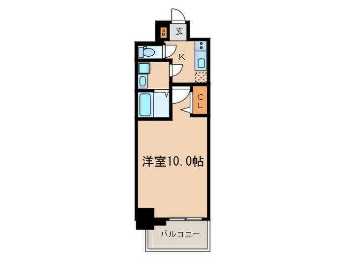 プレサンス上前津プレスの物件間取画像