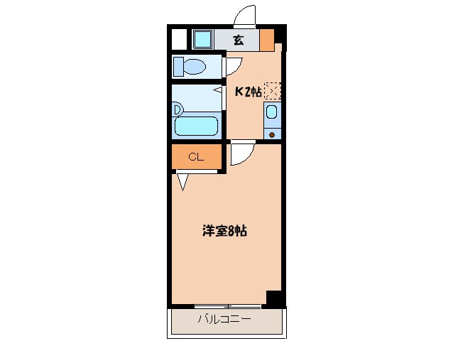 ラ・グラシュ－ズの物件間取画像