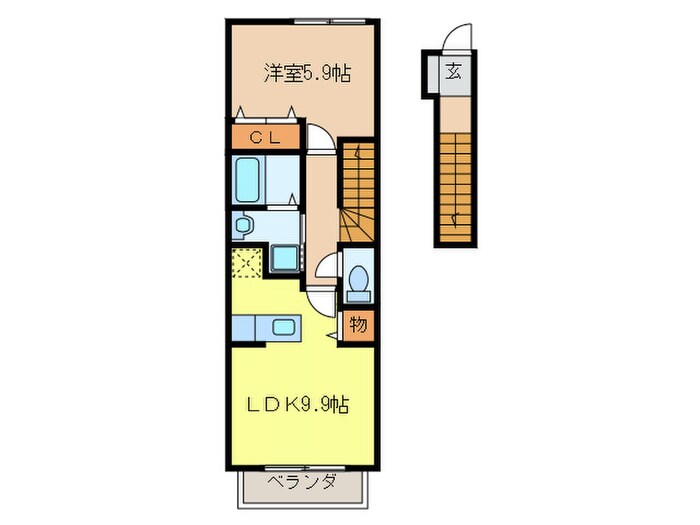 ピュアライトの物件間取画像