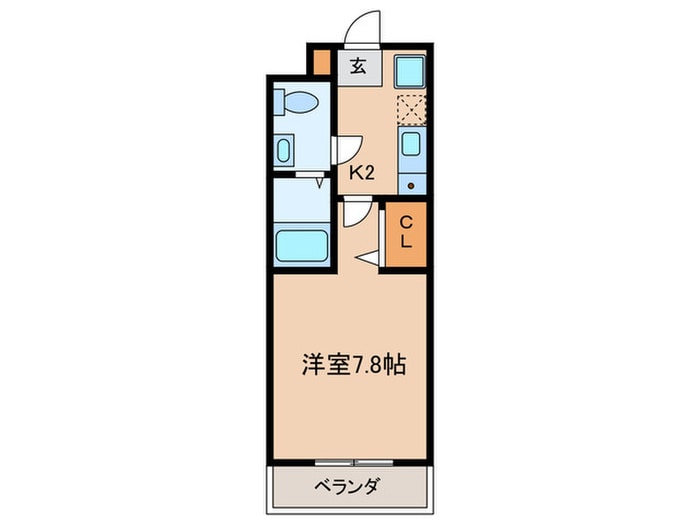 ル・レーヴ向山の物件間取画像