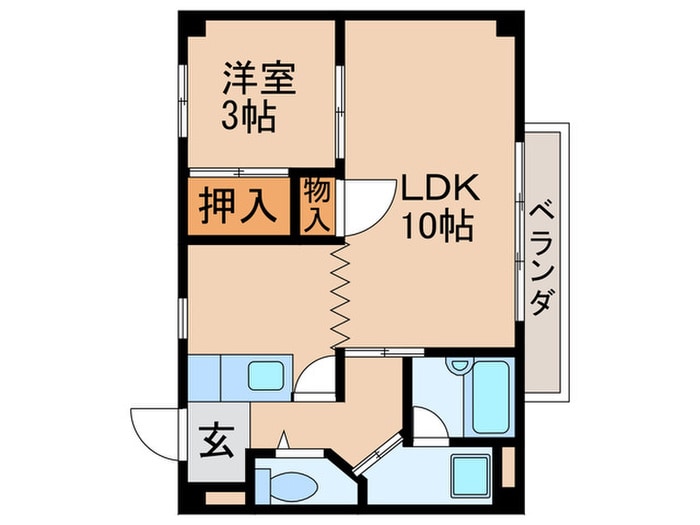 ドリ－ム　極楽の物件間取画像