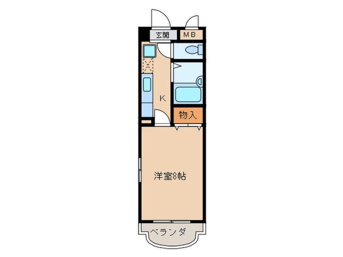 セイブステイツ野並の物件間取画像