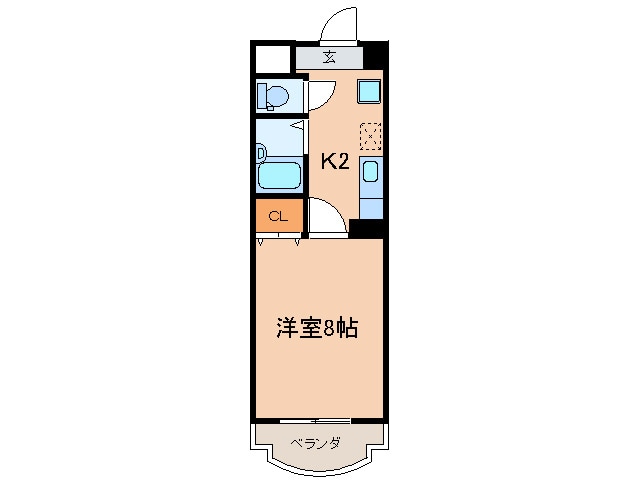 セイブステイツ野並の物件間取画像