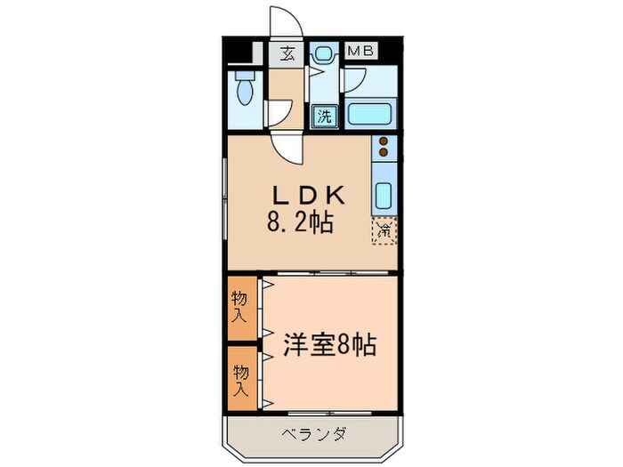 物件間取画像