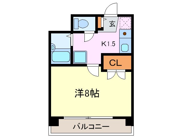 タウンコート児島の物件間取画像