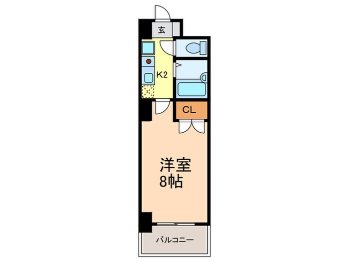 タウンコート児島の物件間取画像