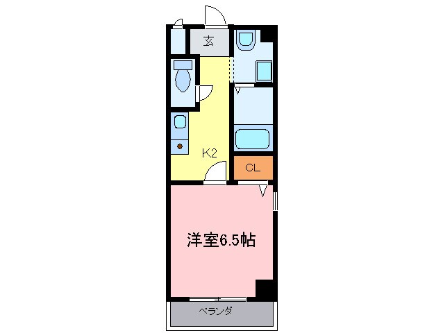 メゾンヴェール渡辺の物件間取画像